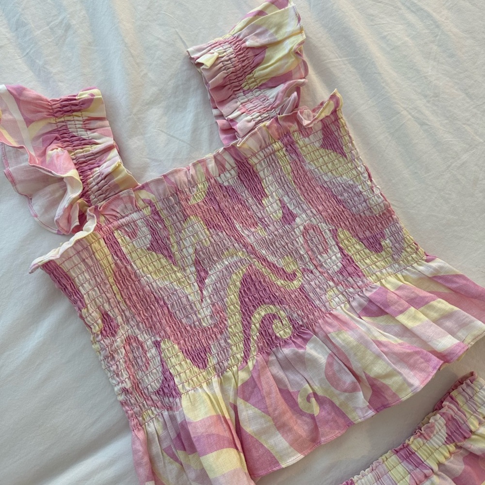 Hill House candy kaleidoscope nap top